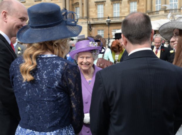 Garden party at Buckingham Palace