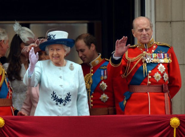 The Queen and Duke of Edinburgh