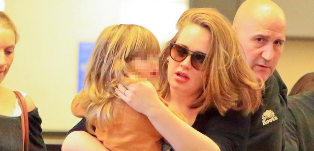 Adele and son Angelo
