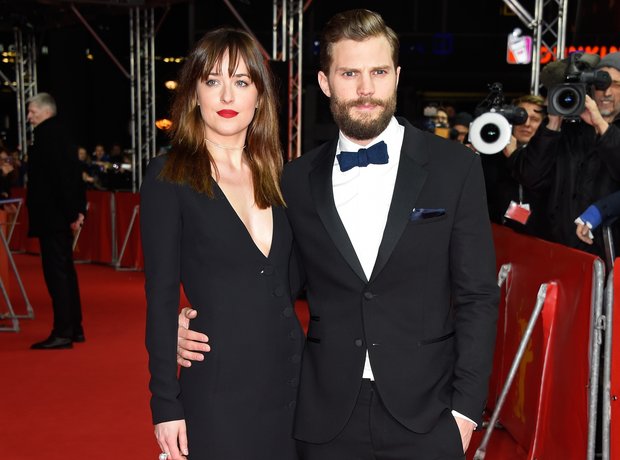 Dakota Johnson and actor Jamie Dornan