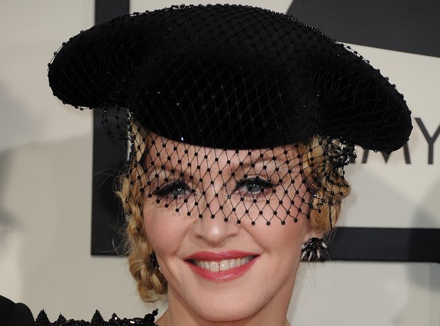Madonna arrives at the Grammy Awards 2015