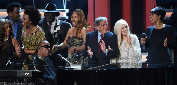 Tony Bennett and Lady Gaga were among the performe