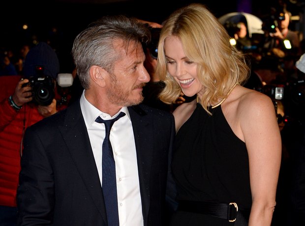 Sean Penn and Charlize Theron