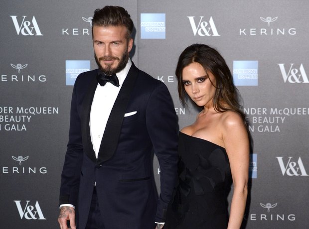David Beckham and Victoria Beckham