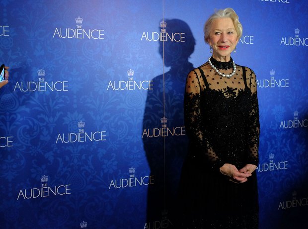 Helen Mirren at the 'Audience' premiere