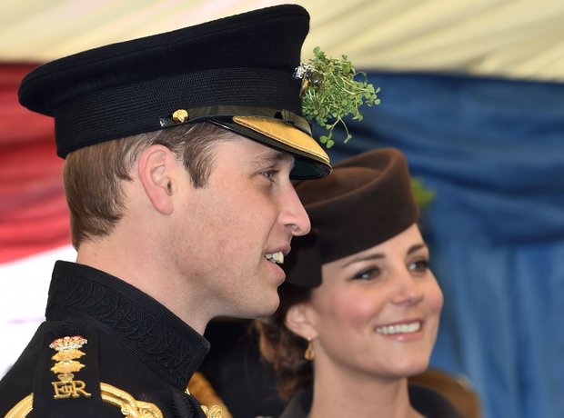 The Duchess of Cambridge and Prince William