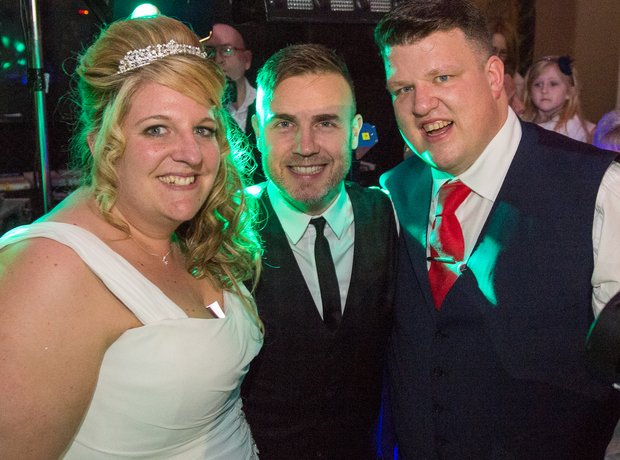 Gary Barlow surprises Danielle Jones
