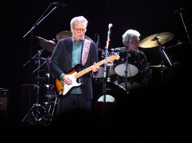 Eric Clapton paid tribute to Joe Cocker and Ben E.