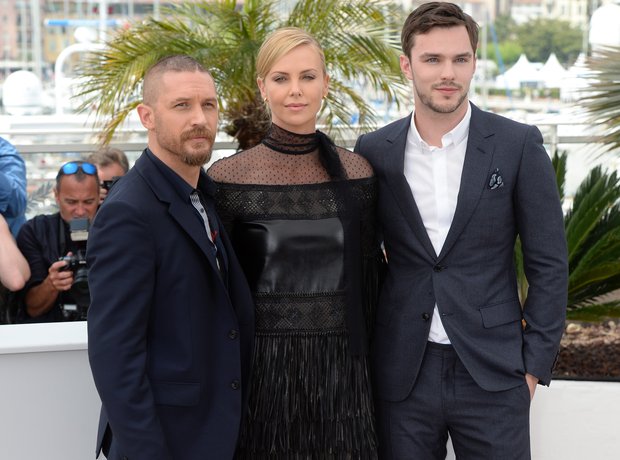 Tom Hardy, Charlize Theron and Nicholas Hoult