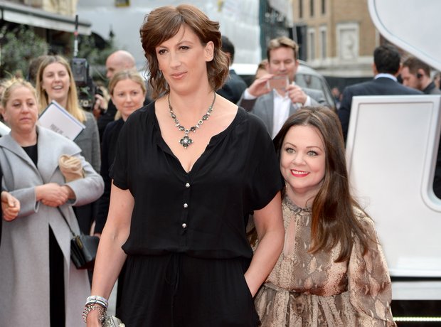 Miranda Hart and Melissa McCarthy