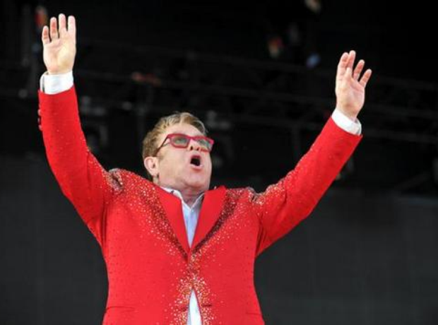 Elton John at Kingsholm 7th June 2015