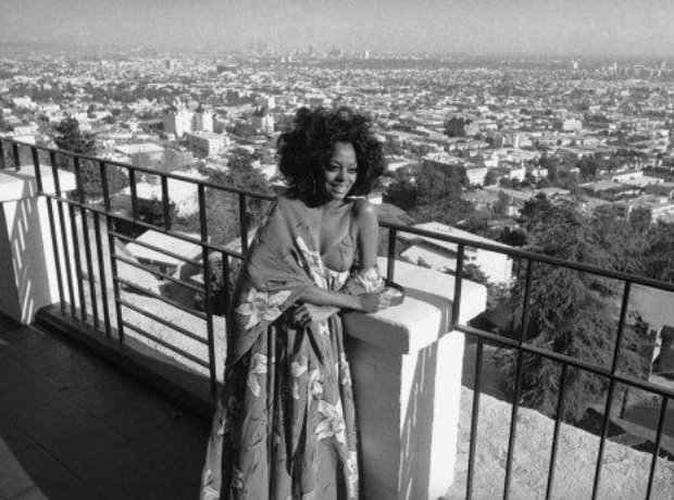 Diana Ross cityscape