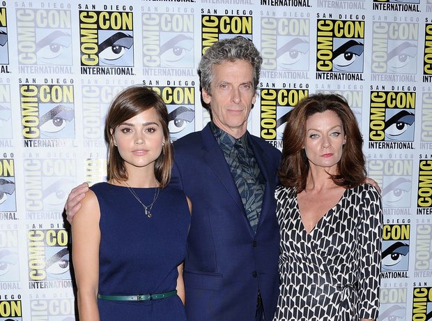 Jenna Coleman Peter Capaldi Michelle Gomez