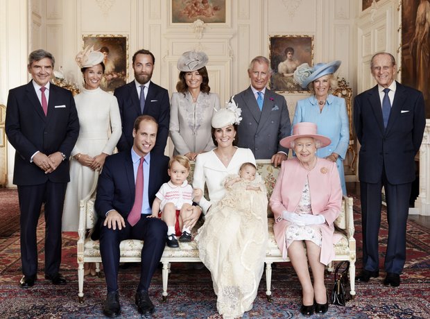 Princess Charlotte's Royal Christening by Mario Te