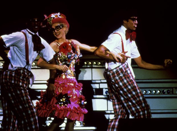 Madonna on stage