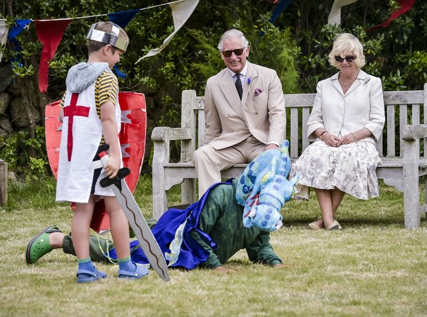 The Prince of Wales and the Duchess of Cornwall