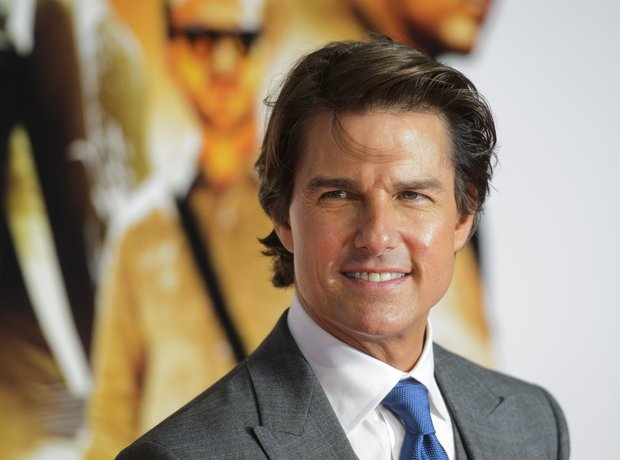 Tom Cruise on the red carpet