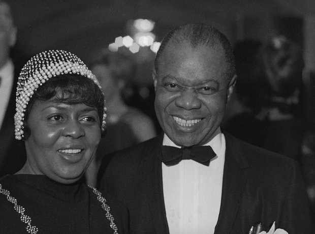 louis armstrong and wife Lucille