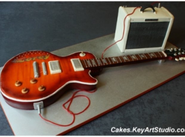 music inspired cakes