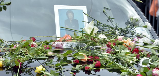 Cilla Black funeral pictures