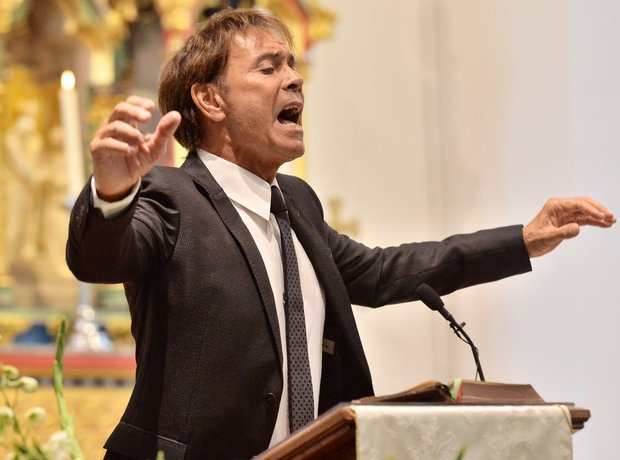 Cliff Richard singing