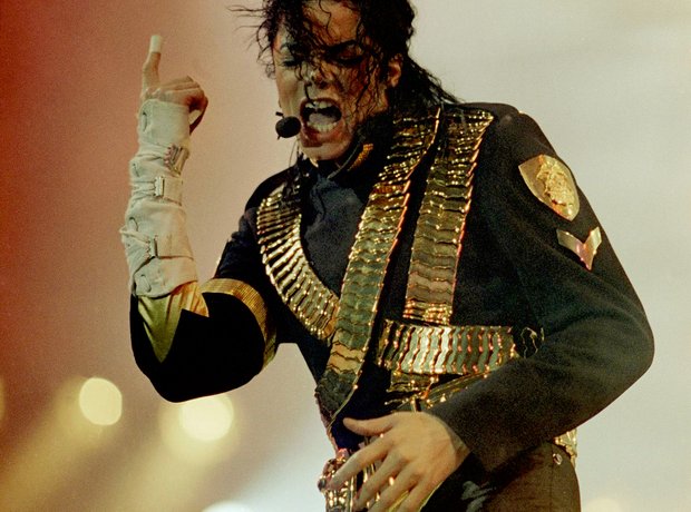 Michael Jackson on Dangerous tour 1993