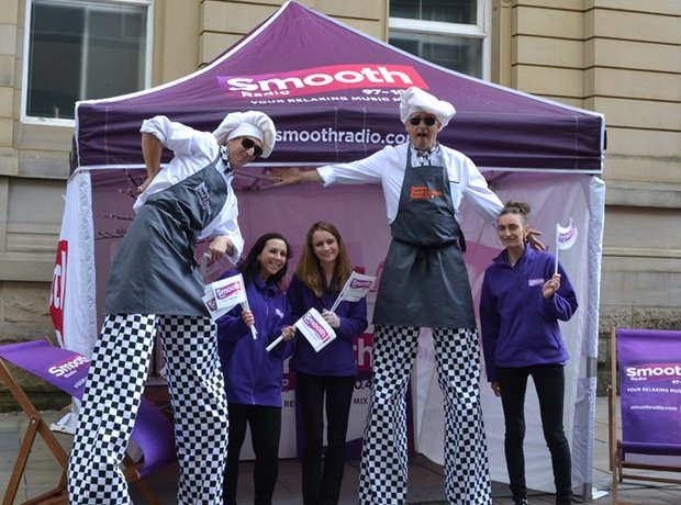 Smooth Radio at the tenth Bolton Food & Drink Fest