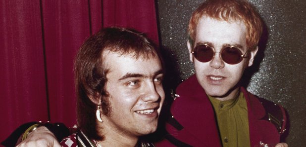 Bernie Taupin and Elton John 1973