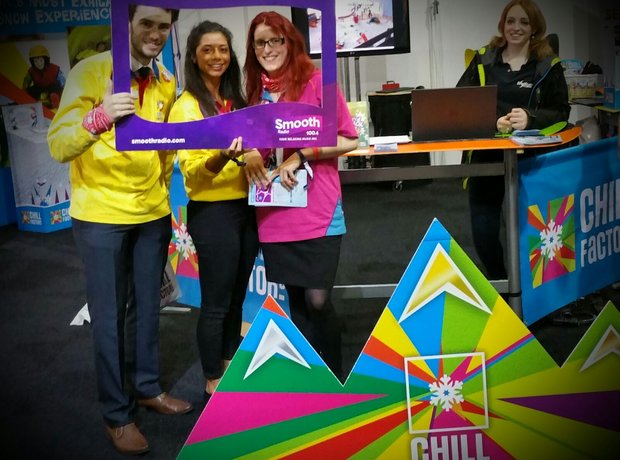 Smooth Radio at the Ski and Snowboard Show 2015