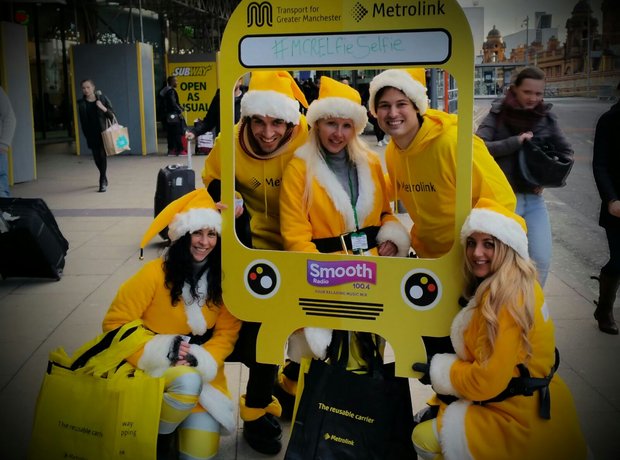 Transport For Greater Manchester Elfie Selfies