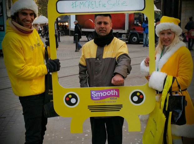 Transport For Greater Manchester Elfie Selfies