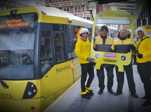 Transport For Greater Manchester Elfie Selfies