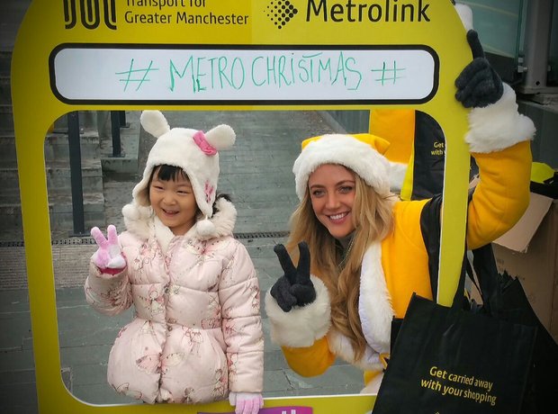 Transport For Greater Manchester Elfie Selfies