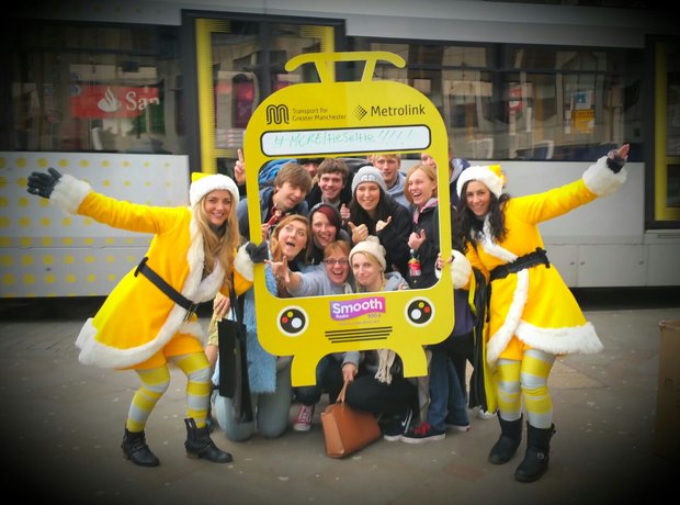 Transport For Greater Manchester Elfie Selfies