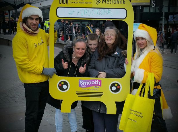 Transport For Greater Manchester Elfie Selfies
