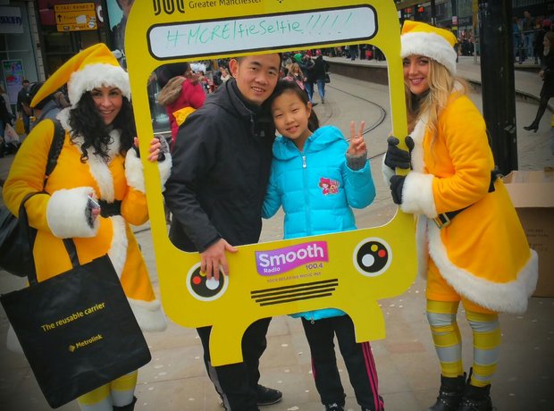 Transport For Greater Manchester Elfie Selfies