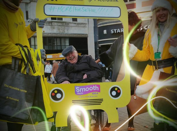 Transport For Greater Manchester Elfie Selfies