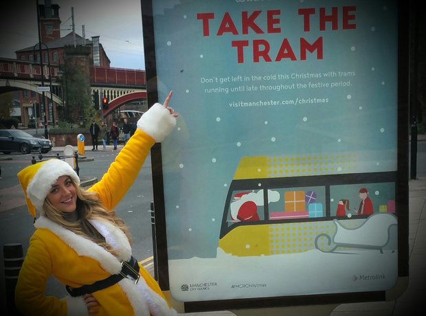 Transport For Greater Manchester Elfie Selfies