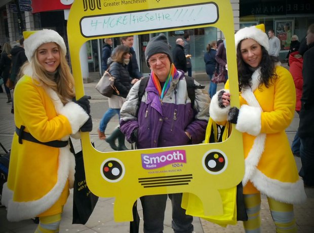Transport For Greater Manchester Elfie Selfies
