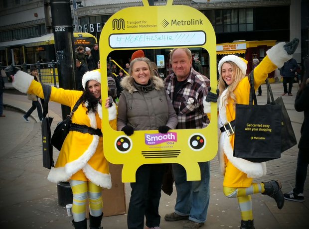 Transport For Greater Manchester Elfie Selfies