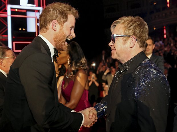 Elton John Royal Variety