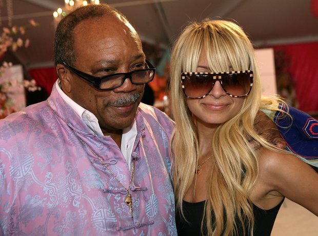 Quincy Jones And Nicole Richie