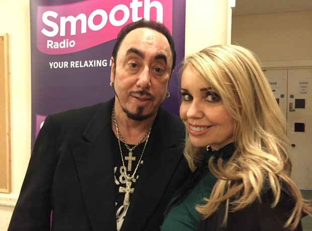 Jo Lloyd with David Gest
