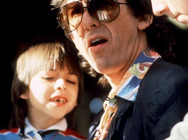 George and Dhani Harrison