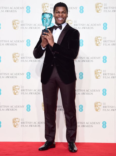 John Boyega at the Bafta Awards 2016