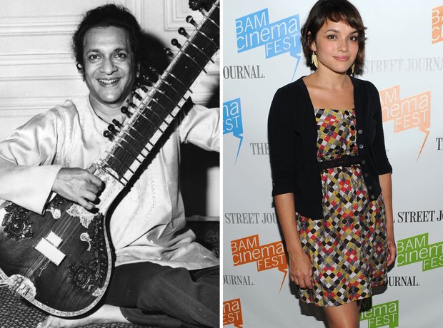 Ravi Shankar and Norah Jones