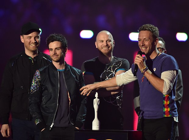 Coldplay BRIT Awards 2016