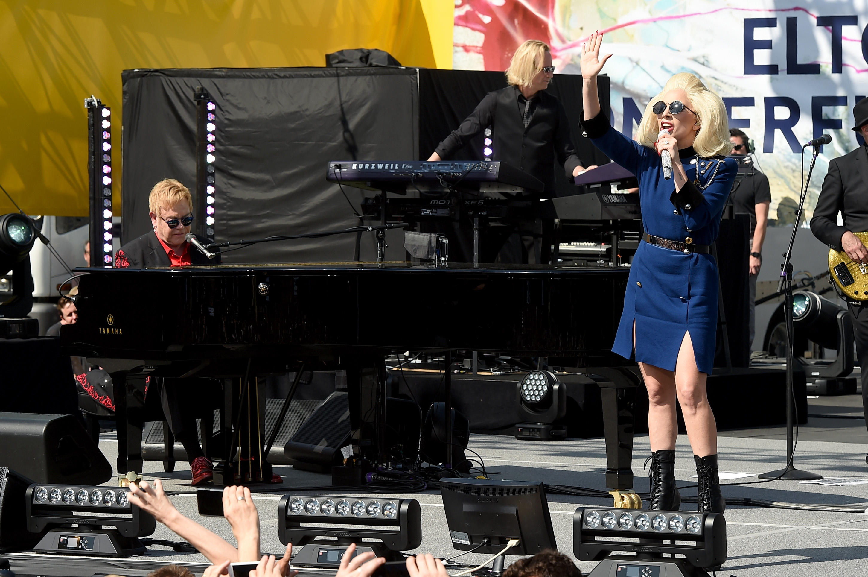 Elton John And Lady Gaga Gave An Incredible Surprise Performance At The