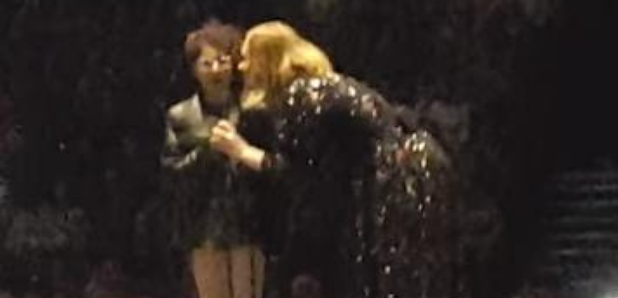 Emily Tamman on Stage With Adele