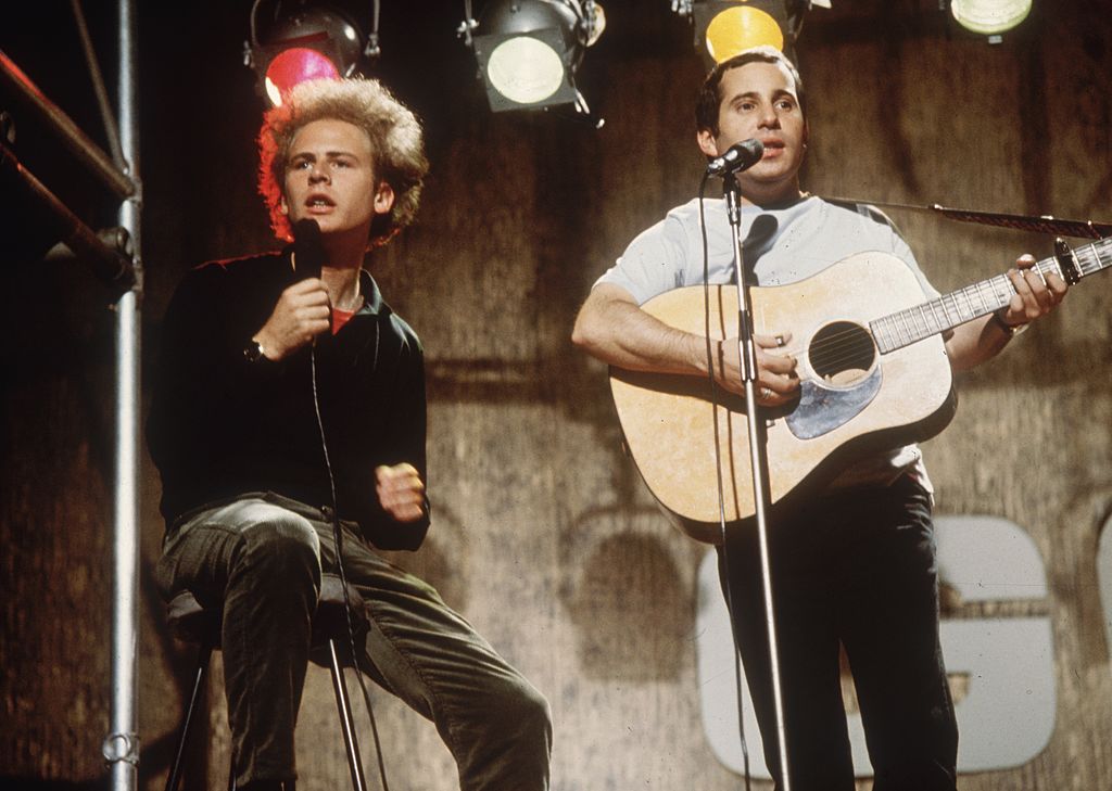 Pop duo Simon and Garfunkel